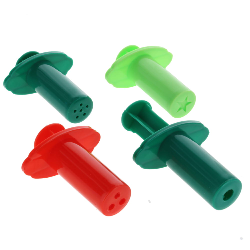 Dough Extruders Assorted - pack of 4