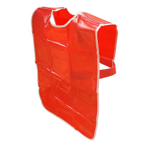 PVC Overalls Red (7-8 Years) - 71 x 66cm