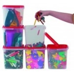 Plastic Storage Containers - pack of 10