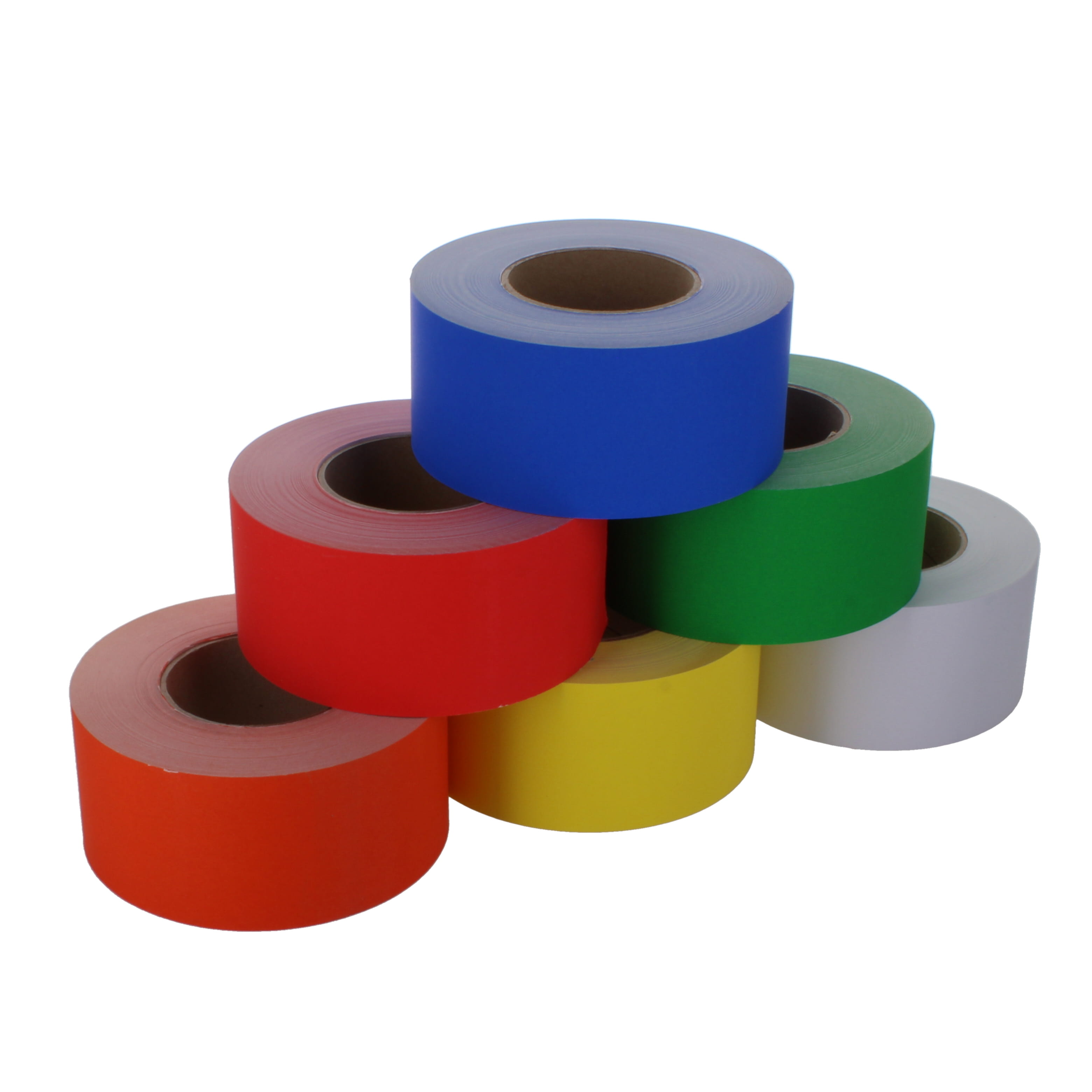 Paper Border Rolls Straight Edge Assorted 48mm x 50m - pack of 6