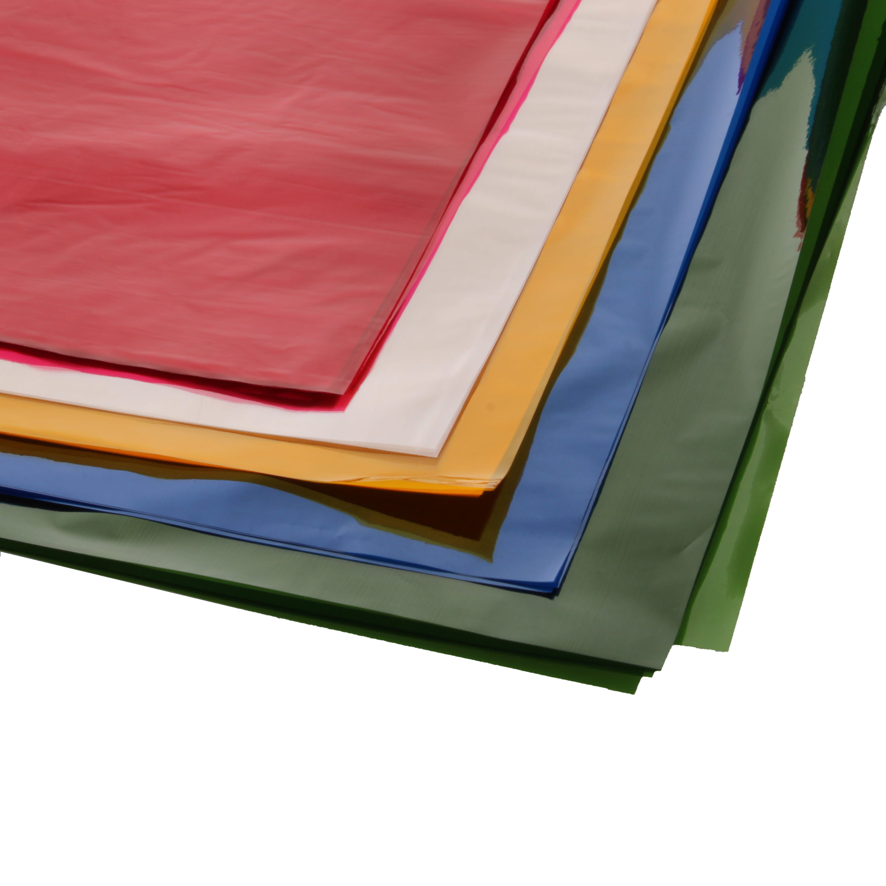 Cellophane Sheets Assorted A4 - pack of 48