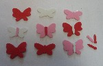 Foam Stickers Butterfly Self Adhesive - pack of 100 - STC102B