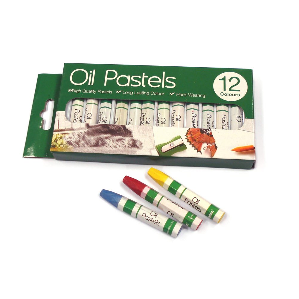Oil Pastels Assorted - pack of 12