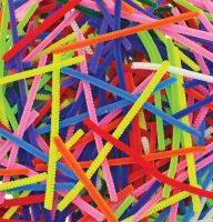 Pipe Cleaners Chenille Assorted 15cm - pack of 100