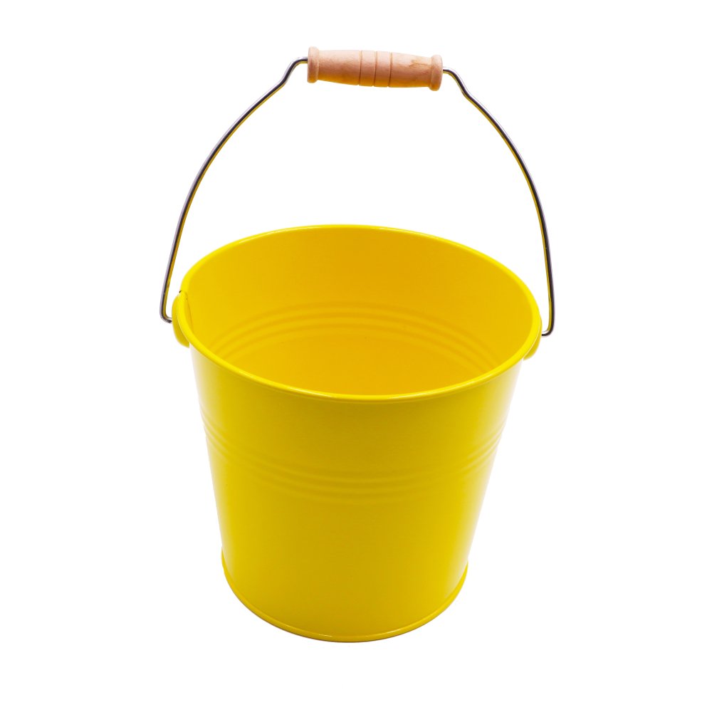 Young Gardener Metal Bucket Yellow